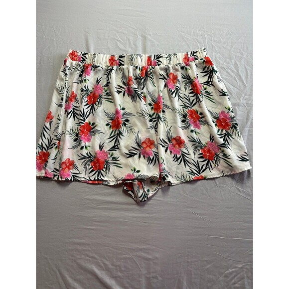 Madden NYC Hawaiian Print Shorts PullOn Elastic Waist Lightweight plus size xxxl - Picture 1 of 6
